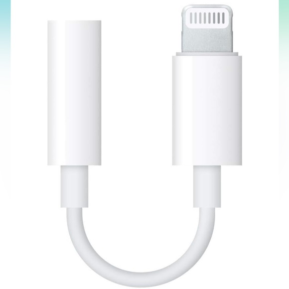 Apple Lightning to 3.5 mm Headphone Jack Adapter - Picture 1 of 2